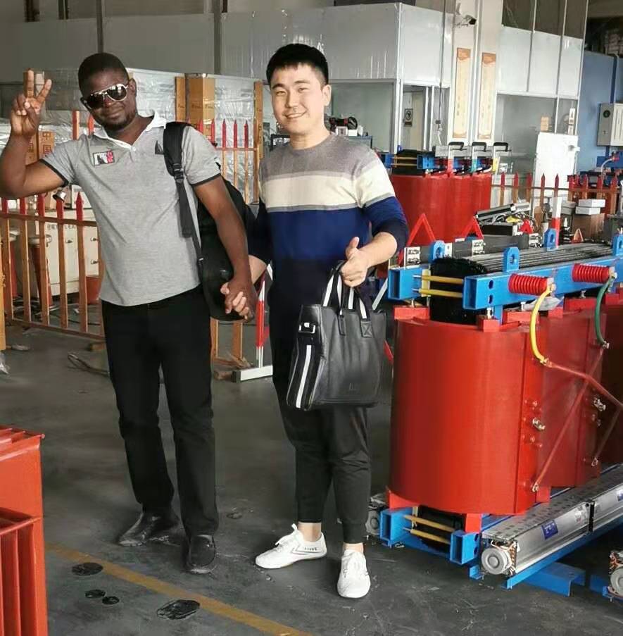 Africa Customer Visit to Our Factory