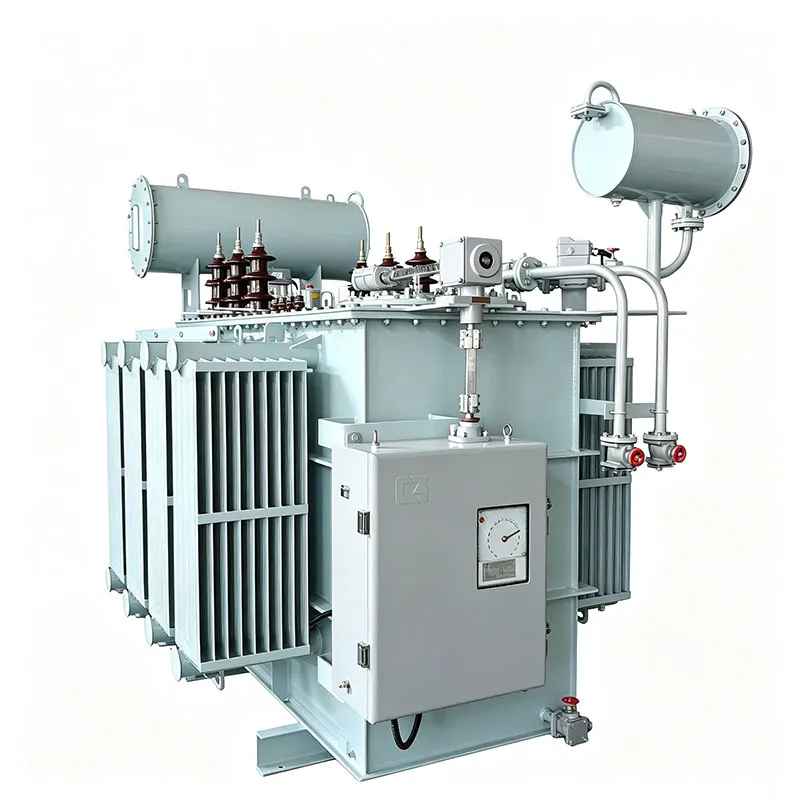 10,000 kVA oil-immersed transformer for outdoor power distribution